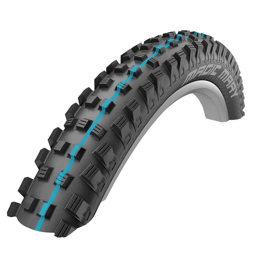 Schwalbe, Magic Mary Addix, Mountain Tire, 29''x2.4, Folding, Tubeless Ready, Addix Soft, SnakeSkin, SuperGravity, 67TPI, Black