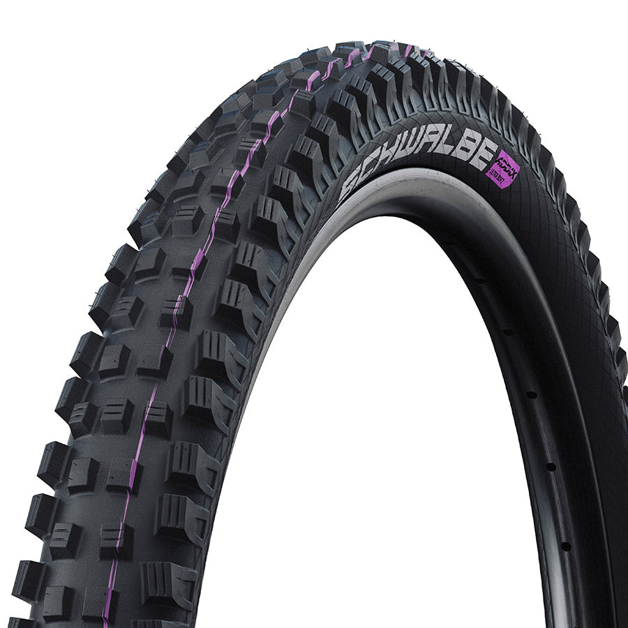 Schwalbe, Magic Mary, Mountain Tire, 29x2.40, Folding, Tubeless Ready, Addix Ultra Soft, Super Gravity, 67TPI, Black