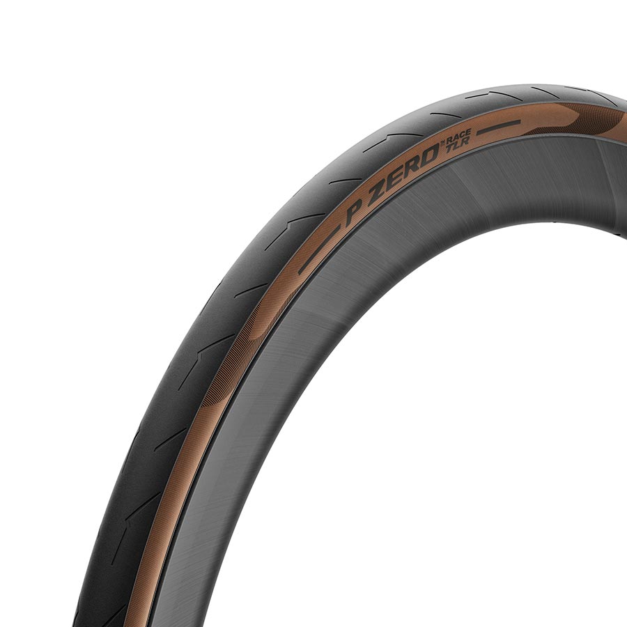 Pirelli, PZero Race TLR, Road Tire, 700x26C, Folding, Tubeless Ready, SmartEVO, 127TPI, Tanwall, Made in Italy
