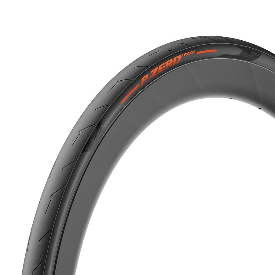 Pirelli, PZero Race, Road Tire, 700x26C, Folding, Clincher, SmartEVO, TechBELT, 127TPI, Orange, Made in Italy