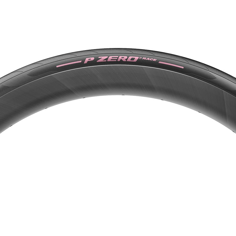 Pirelli, PZero Race, Road Tire, 700x26C, Folding, Clincher, SmartEVO, TechBELT, 127TPI, Fucsia, Made in Italy