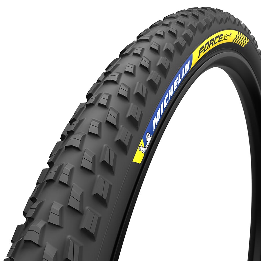 Michelin, Force XC2 Racing, Mountain Tire, 29''x2.25, Folding, Tubeless Ready, GUM-X, Cross Shield2, 2x150TPI, Black