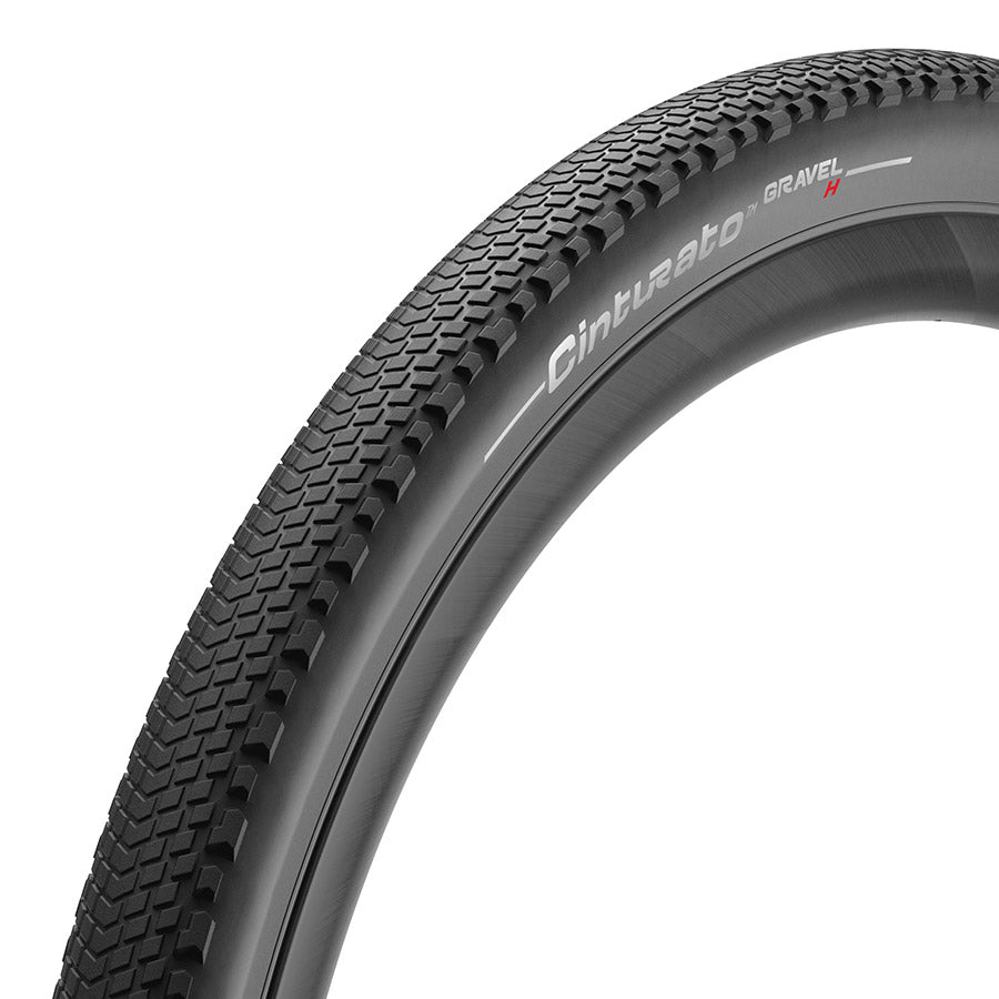 Pirelli, Cinturato Gravel H P-Line, Gravel Tire, 700x50C, Folding, Tubeless Ready, SpeedGrip, TechWALL, 60TPI, Black