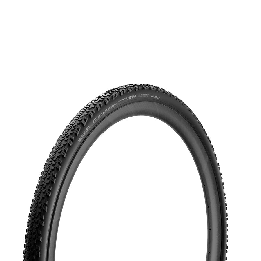 Pirelli, Cinturato Gravel RM P-Line, Gravel Tire, 700x40C, Folding, Tubeless Ready, SpeedGrip, TechWALL, 60TPI, Black