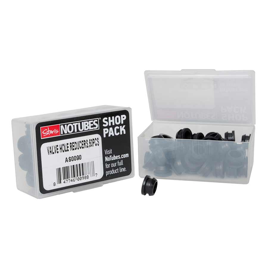 Stan's Schrader Valve Hole Reducer, 50pcs Shop Pack