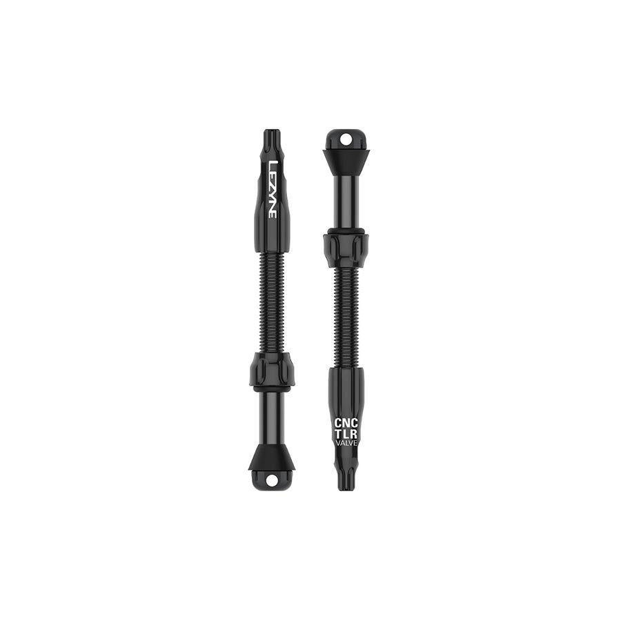 Lezyne, CNC TLR VALVE PRO, Tubeless Valve, Presta, 60mm, Pair
