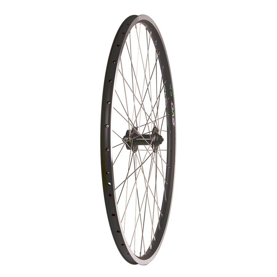 Wheel Shop, 4PK Evo Tour19, Wheel, Front, 700C / 622, Holes: 36, QR, 100mm, Rim and Disc IS 6-bolt, 4pcs, 041393-02-700