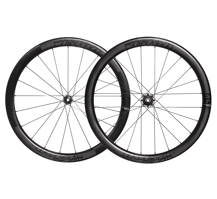 Vision, METRON 45 SL, Wheel, Front and Rear, 700C / 622, Holes: F: 21, R: 24, 12mm TA, F: 100, R: 142, Disc Center Lock, SRAM XD-R, Set