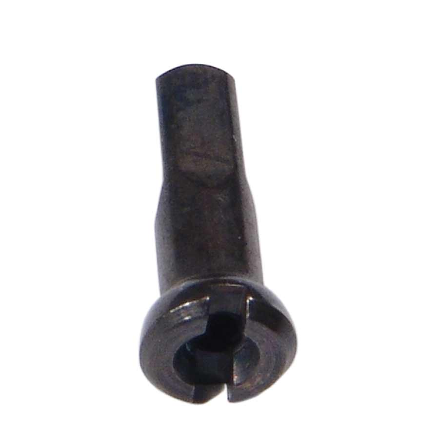 Sapim, Polyax Brass, Nipples, Black, 2mm, (14G), 12mm, Bag of 100