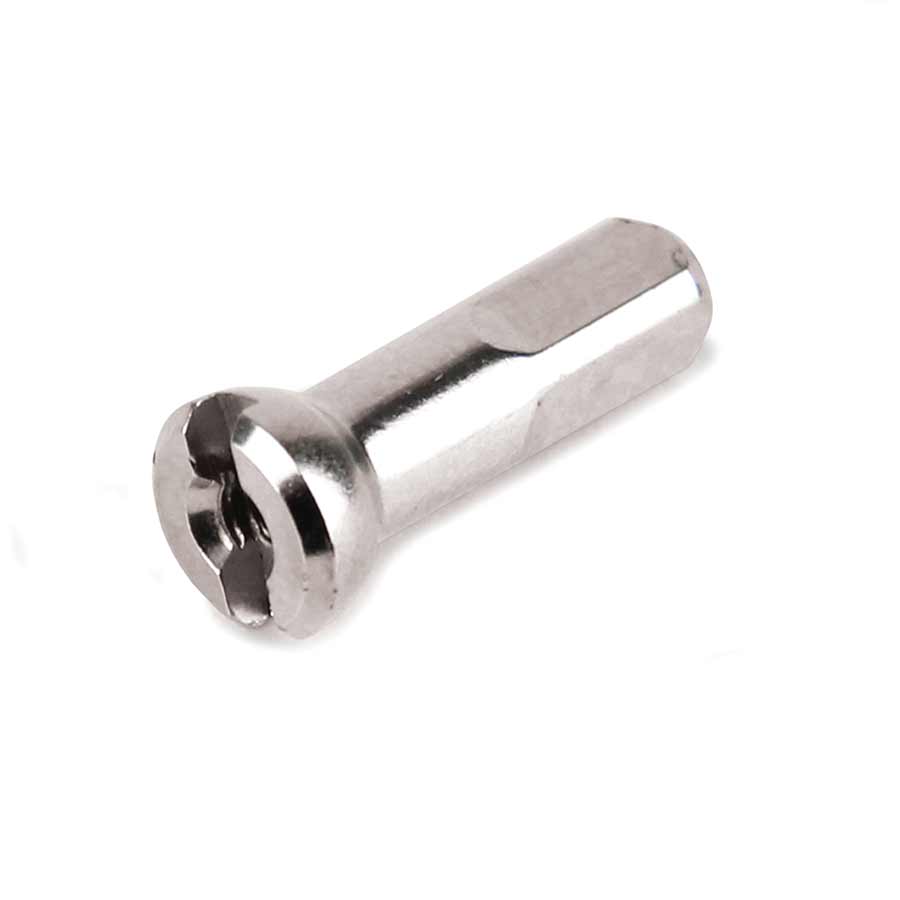 Sapim, Polyax Brass, Nipples, Silver, 2mm, (14G), 14mm, Bag of 100