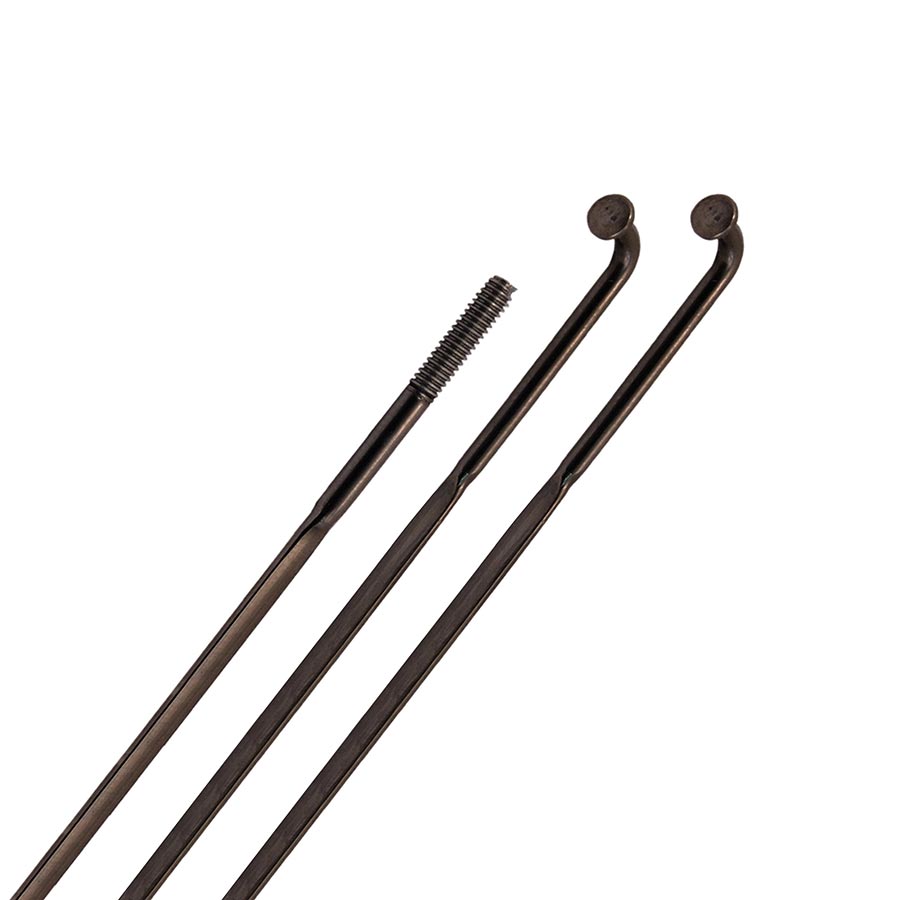 Zipp, CX-Ray Black J-Bend TCS, Spokes, CX-Ray J-Bend, Black, Length: 248, 3pcs