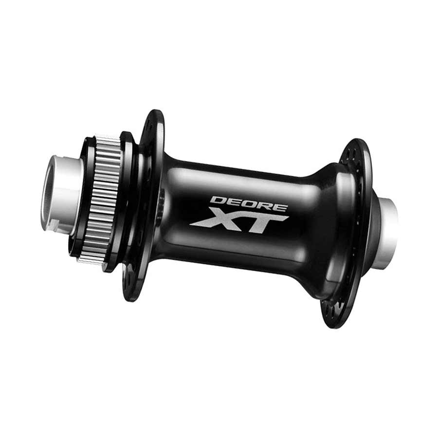 Shimano, Deore XT HB-M8010, Disc Hub, Front, 32H, 15mm TA, 100mm, Black