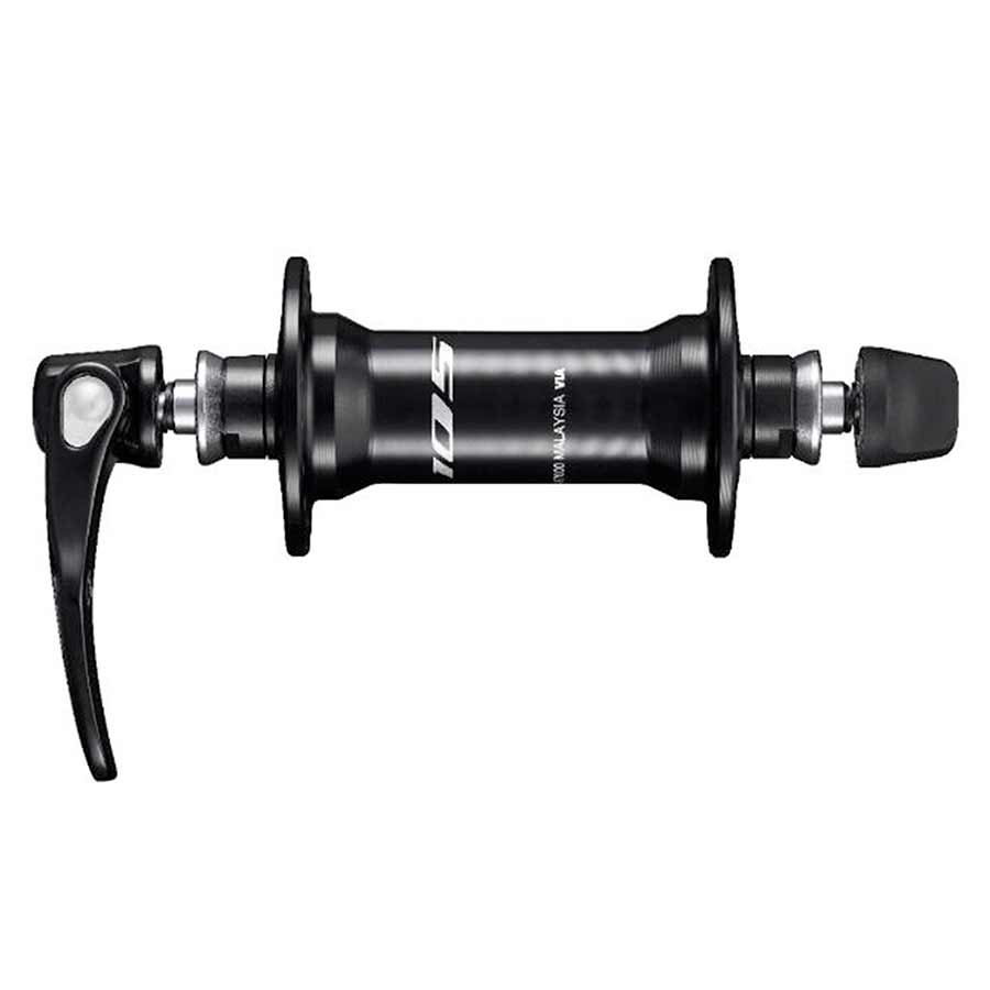 Shimano, 105 HB/FH-R7000, Hub, Front, 32H, QR, 100mm, Shimano Road 11, Black