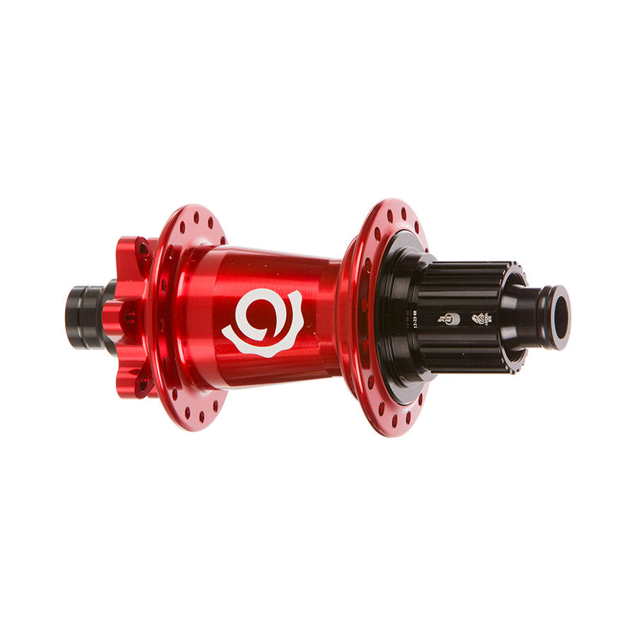 Industry Nine, Hydra Classic Boost 6B, Disc Hub, Rear, 28H, 12mm TA, 148mm, Shimano Micro Spline, Red