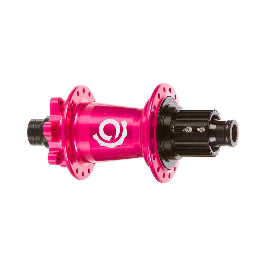 Industry Nine, Hydra Classic Boost 6B, Disc Hub, Rear, 28H, 12mm TA, 148mm, Shimano Micro Spline, Pink