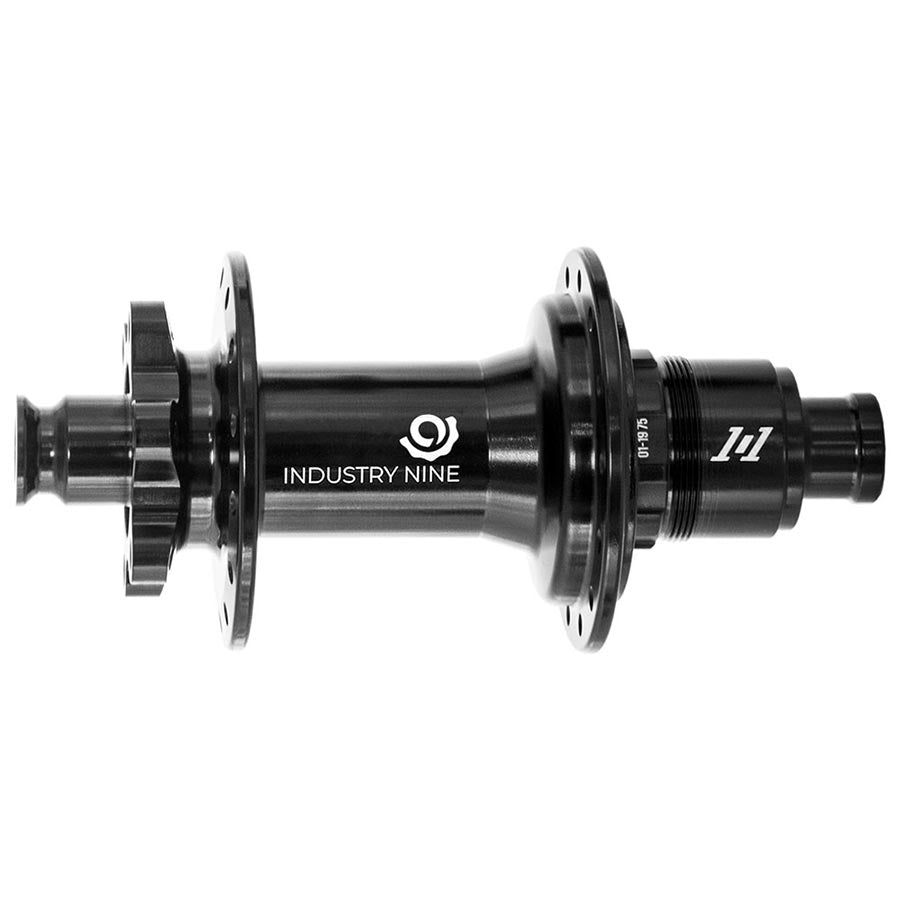 Industry Nine, 1/1 Classic Boost 6B, Disc Hub, Rear, 28H, 12mm TA, 148mm, Shimano Road 10/ MTB 11, Black