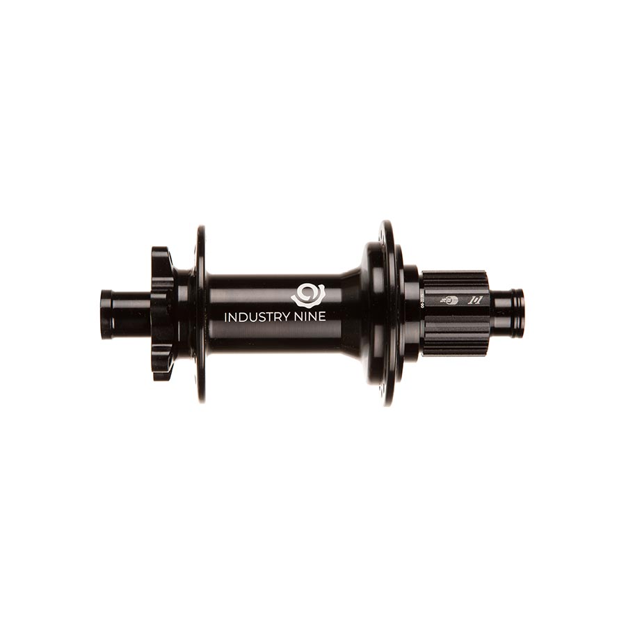 Industry Nine, 1/1 Classic DH157 6B, Disc Hub, Rear, 32H, 12mm TA, 157mm, Shimano Micro Spline, Black