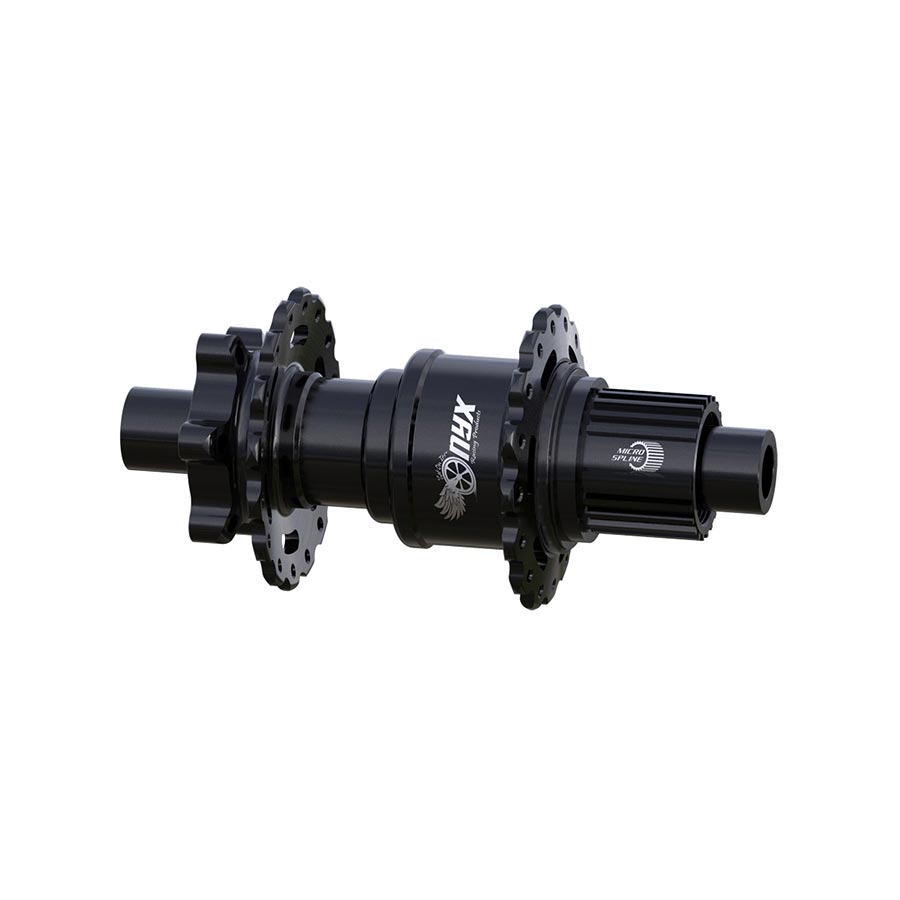 Onyx Racing Products, Vesper MTB Boost, Disc Hub, Rear, 32H, 12mm TA, 148mm, Shimano Micro Spline, Black