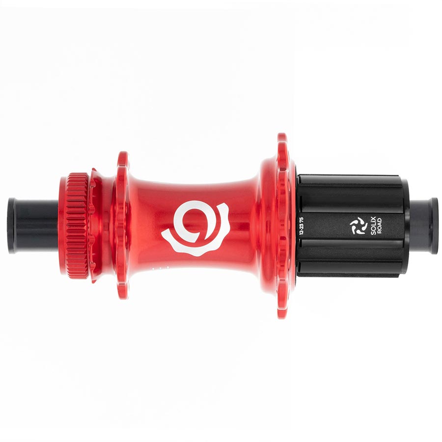 Industry Nine, Solix G Classic Rear HG11, Disc Hub, Rear, 24H, 12mm TA, 142mm, Shimano HG 11, Red