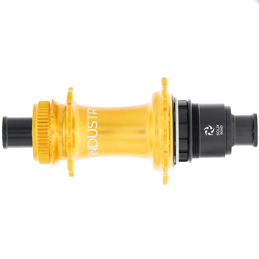 Industry Nine, Solix G Classic Rear XD-R, Disc Hub, Rear, 24H, 12mm TA, 142mm, SRAM XD-R, Gold