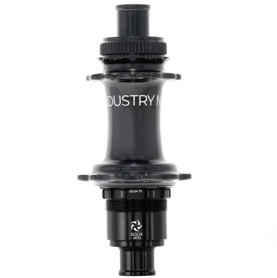 Industry Nine, Solix M Classic Rear XD, Disc Hub, Rear, 28H, 12mm TA, 148mm, SRAM XD, Black