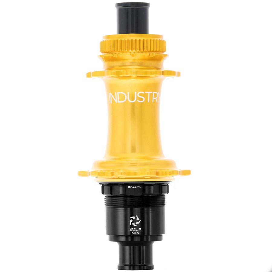 Industry Nine, Solix M Classic Rear XD, Disc Hub, Rear, 28H, 12mm TA, 148mm, SRAM XD, Gold