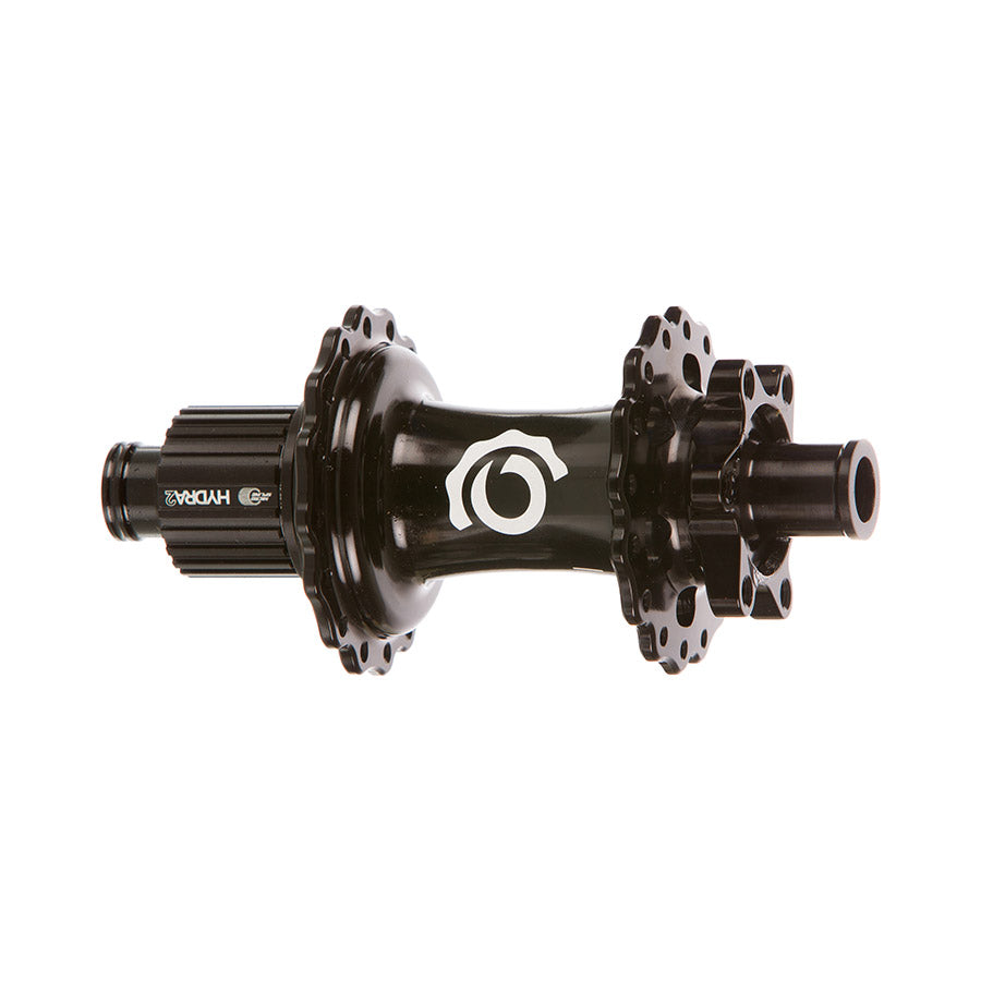 Industry Nine, Hydra 2 Boost MicroSpline, Disc Hub, Rear, 28H, 12mm TA, 148mm, Shimano Micro Spline, Black
