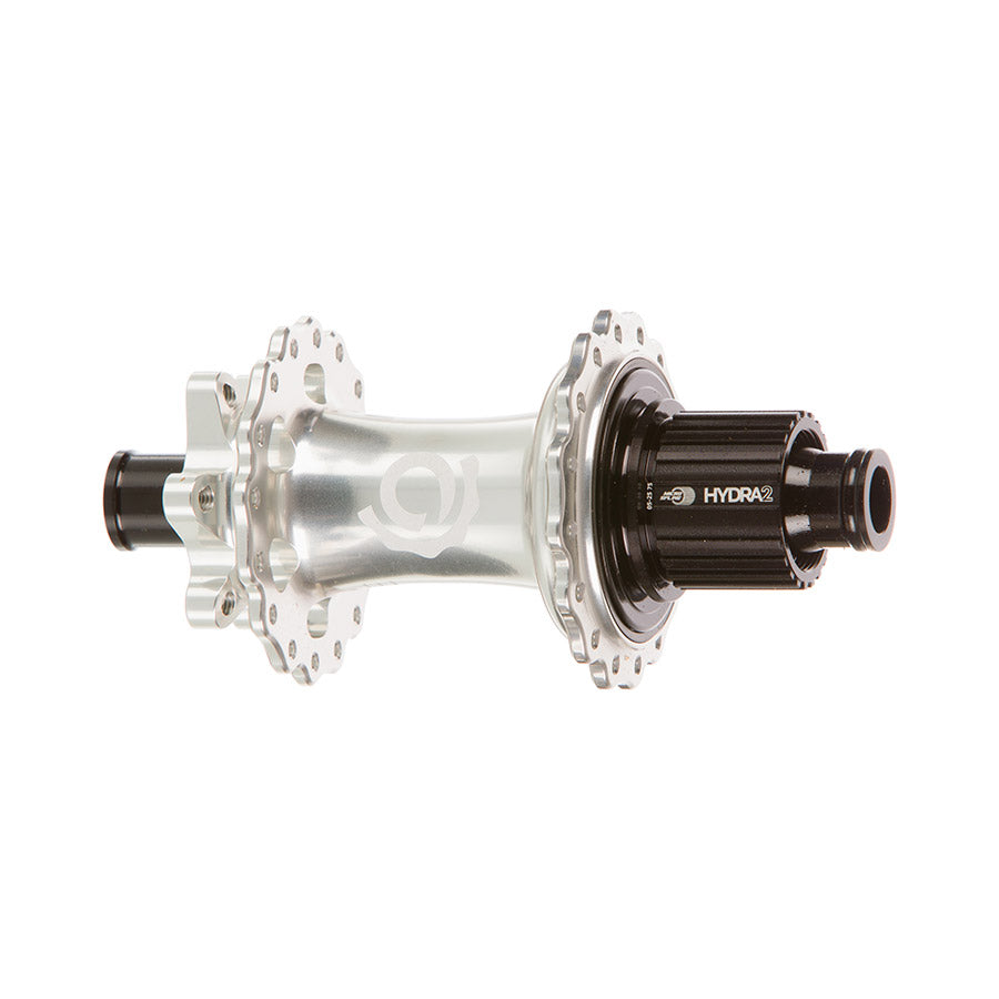 Industry Nine, Hydra 2 Boost MicroSpline, Disc Hub, Rear, 28H, 12mm TA, 148mm, Shimano Micro Spline, Silver