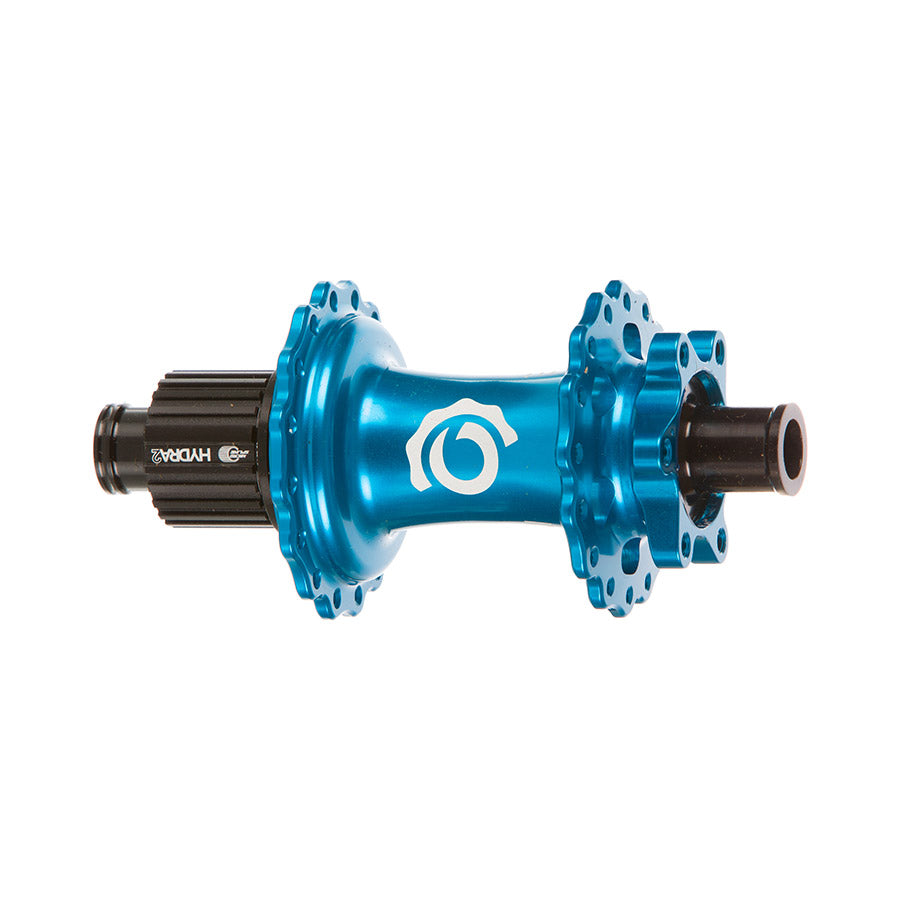 Industry Nine, Hydra 2 Boost MicroSpline, Disc Hub, Rear, 28H, 12mm TA, 148mm, Shimano Micro Spline, Turquoise