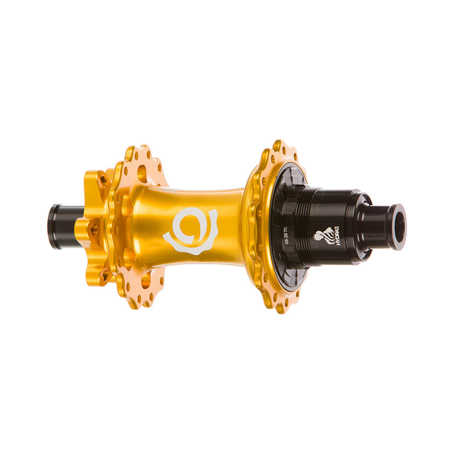 Industry Nine, Hydra 2 Boost XD, Disc Hub, Rear, 28H, 12mm TA, 148mm, SRAM XD, Gold