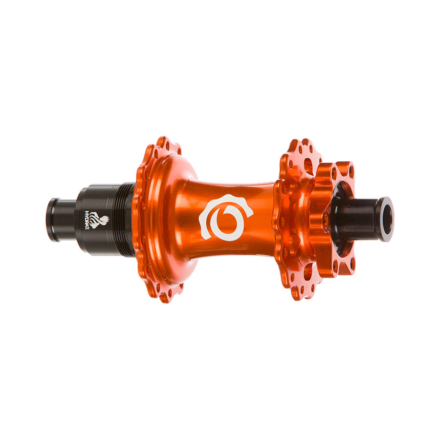 Industry Nine, Hydra 2 Boost XD, Disc Hub, Rear, 28H, 12mm TA, 148mm, SRAM XD, Orange