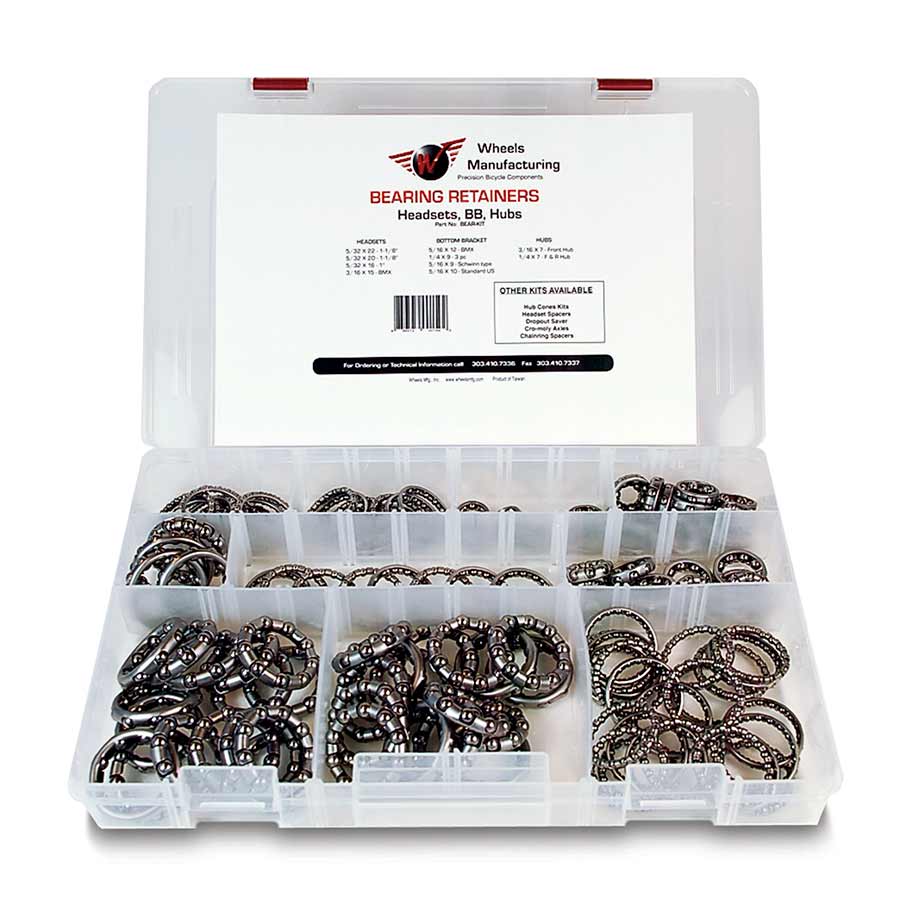 Wheels Manufacturing Bearing Retainer Kit, 120 Pieces