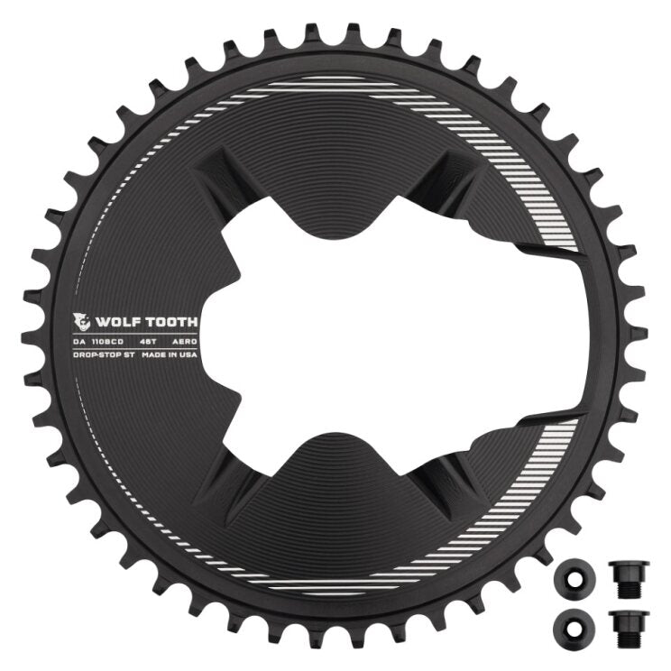 AERO DM CHAINRING FOR SHIMANO R9200 CRANKS - 4