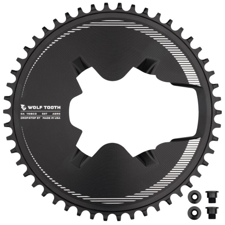 AERO DM CHAINRING FOR SHIMANO R9200 CRANKS - 5