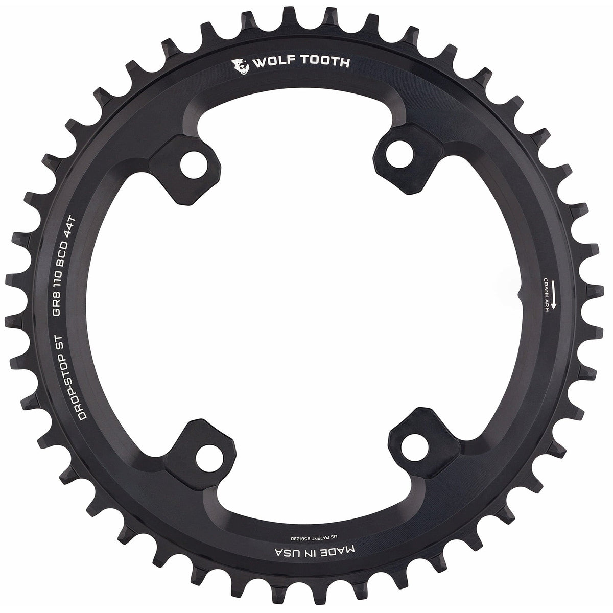 110 BCD 4 BOLT CHAINRING FOR SHIMANO GRX 42T