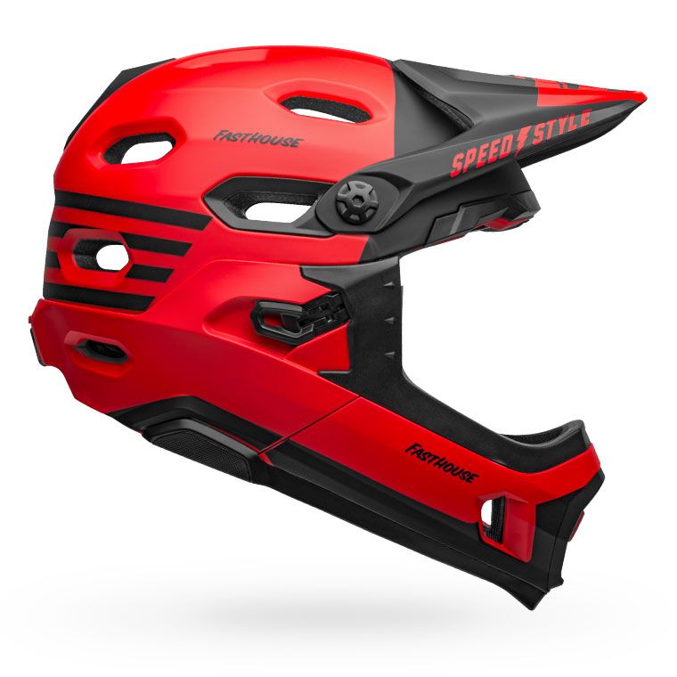 SUPER DH SP M/G RED/BLK FH S