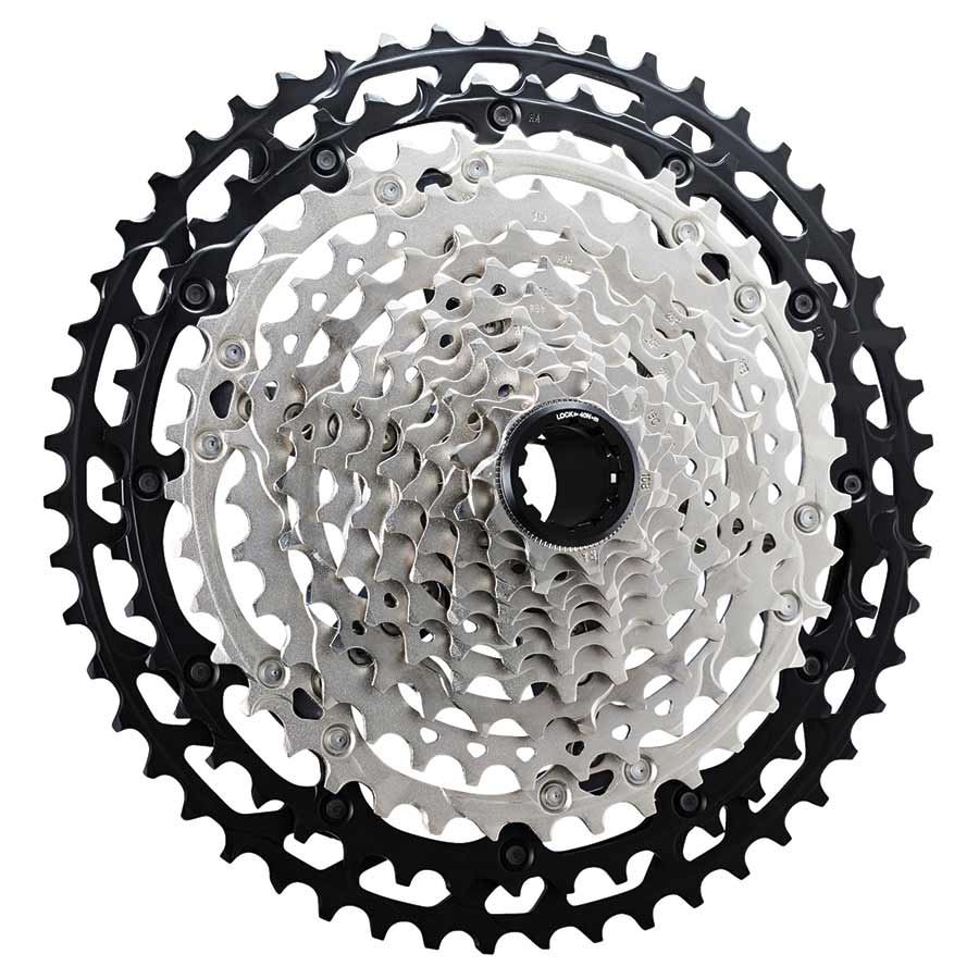 CASSETTE SPROCKET, CS-M8100-12, DEORE XT, 10-51T, 12-SPEED (HYPERGLIDE+), 10-12-14-16-18-2 1-24-28-33-39-45-51T