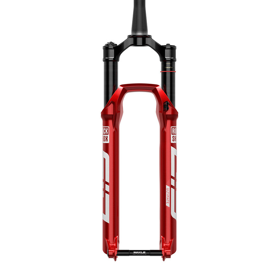 RockShox, SID Ultimate 2P D1, Suspension Fork, 29'', DebonAir, 120mm, 1-1/8''-1.5'', 15x110mm TA, Rake: 44mm, Red, Remote: Sold Separately
