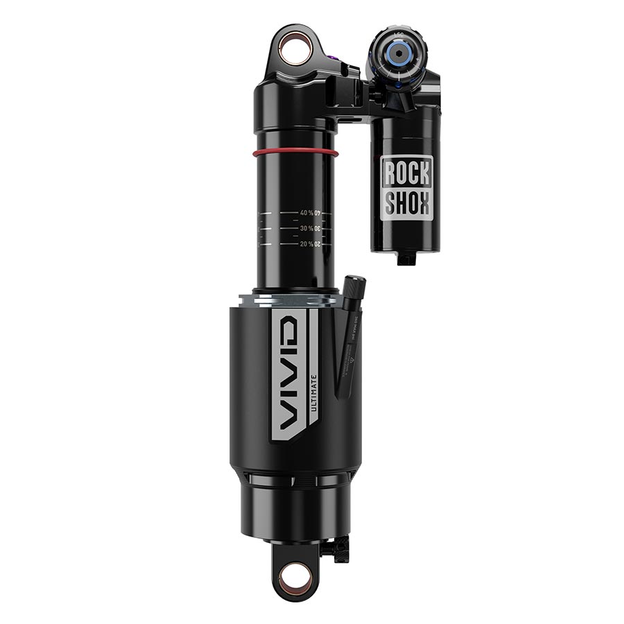 RockShox, Vivid Ultimate C1, Rear shock, 230x62.5, Shaft Eyelet: Bearing, Body Eyelet: Standard, R25, C37, X2, 2 Tokens, Santa Cruz Bullit 2021+