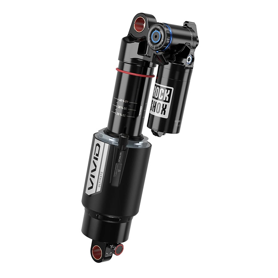 RockShox, Vivid Ultimate C1, Rear shock, 230x62.5, Shaft Eyelet: Bearing, Body Eyelet: Standard, R25, C37, X4, 2 Tokens, Santa Cruz Megatower 2