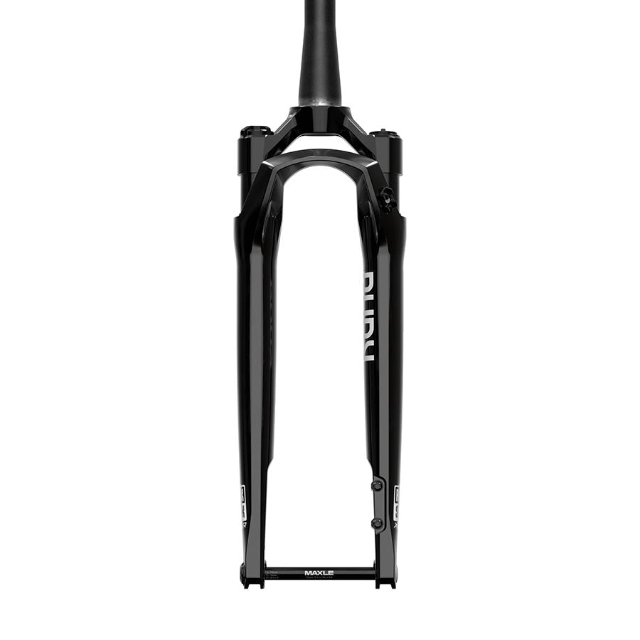 RockShox, Rudy Ultimate XPLR A2, Suspension Fork, 700C, Solo Air, 30mm, 1-1/8''-1.5'', 12x100mm TA, Rake: 45mm, Black
