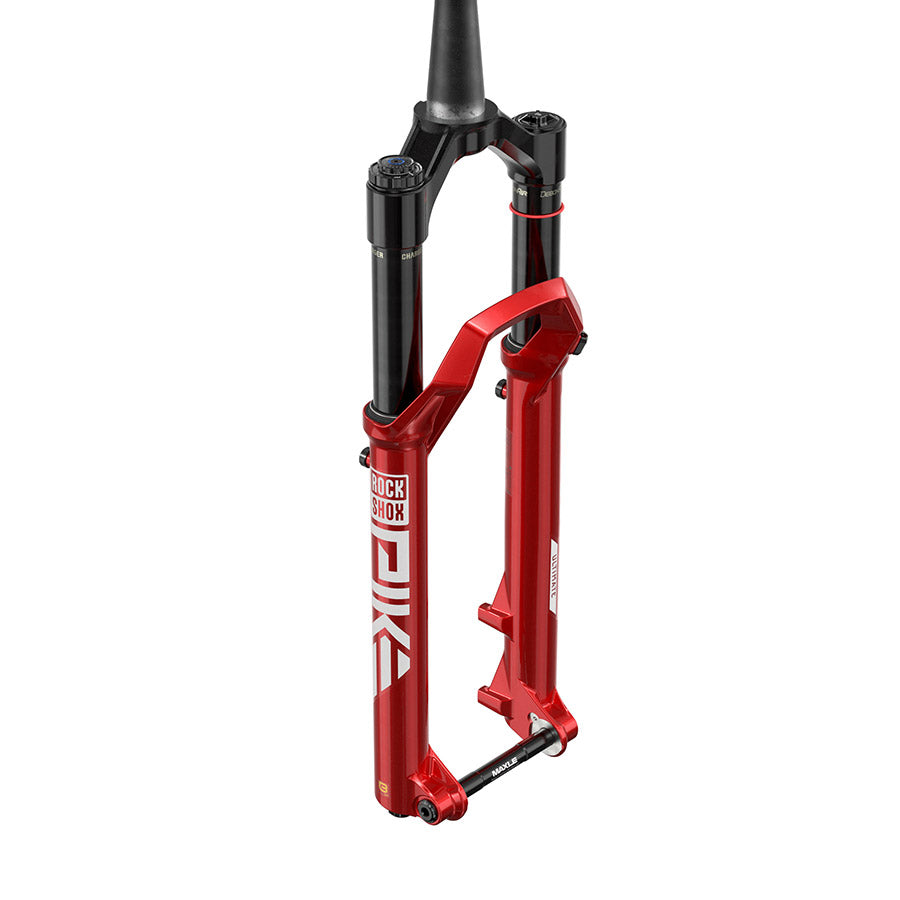 RockShox, Pike Ultimate C2, Suspension Fork, 29'', DebonAir+ W/ButterCups, 120mm, 1-1/8''-1.5'', 15x110mm TA, Rake: 44mm, Red