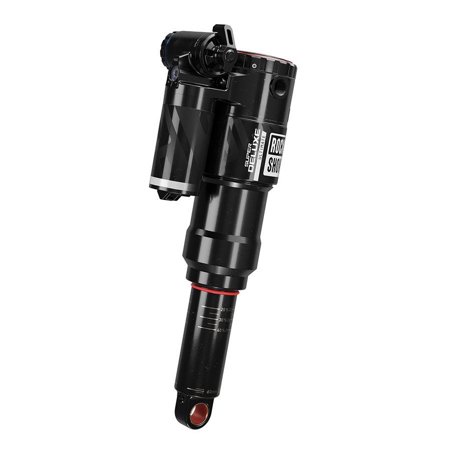RockShox, Super Deluxe Ultimate C2, Rear shock, 185x55, Shaft Eyelet: Trunnion, Body Eyelet: Standard, 0Neg/0Pos Tokens, Reb55/Comp37, Lockout 4, Trek Fuel EX 2023+