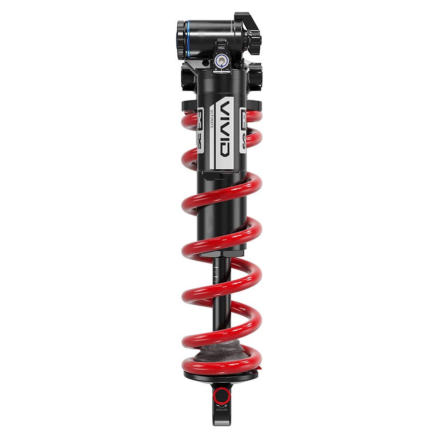 RockShox, Vivid Coil Ultimate C1, Rear shock, 165x45, Shaft Eyelet: Standard, Body Eyelet: Trunnion, Reb55/Comp30, Adj Hydraulic Bottom Out, Lockout 2