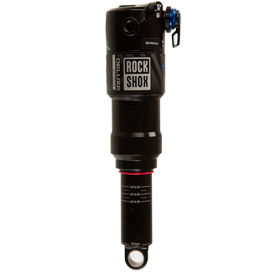 RockShox, Deluxe Ultimate C2, Rear shock, 165x40, Shaft Eyelet: Trunnion, Body Eyelet: Standard, 4 Neg/0 Pos Tokens, Reb55/Comp30, Lockout 4