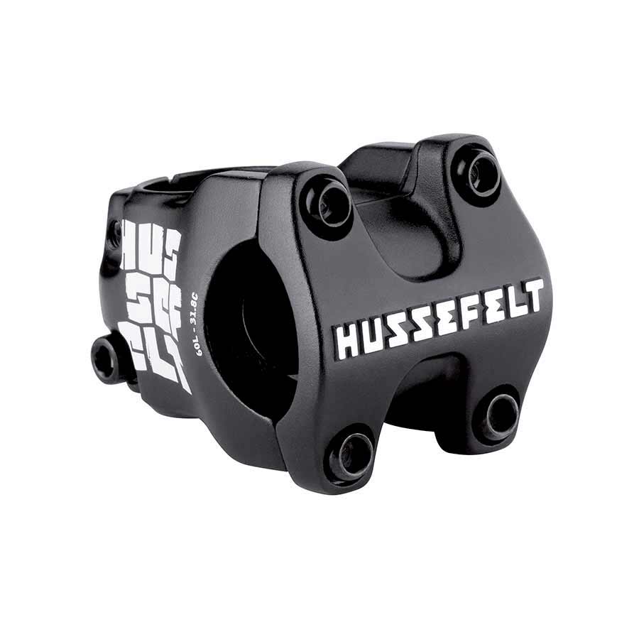 Truvativ, Hussefelt, Stem, Dia: 28.6mm, L: 60mm, Angle: 0°, Bar: 31.8mm, Black
