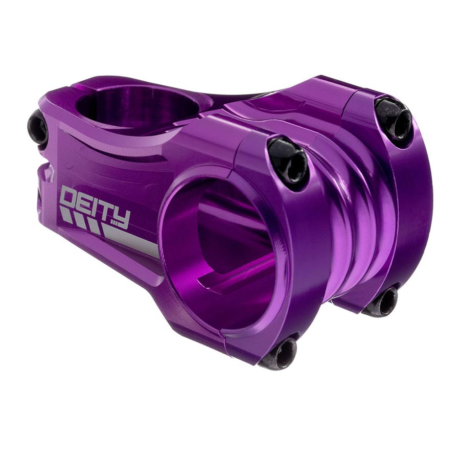 Deity, Copperhead 50, Stem, Diameter: 35mm, Length: 50mm, Steerer: 28.6mm, 0°, Purple