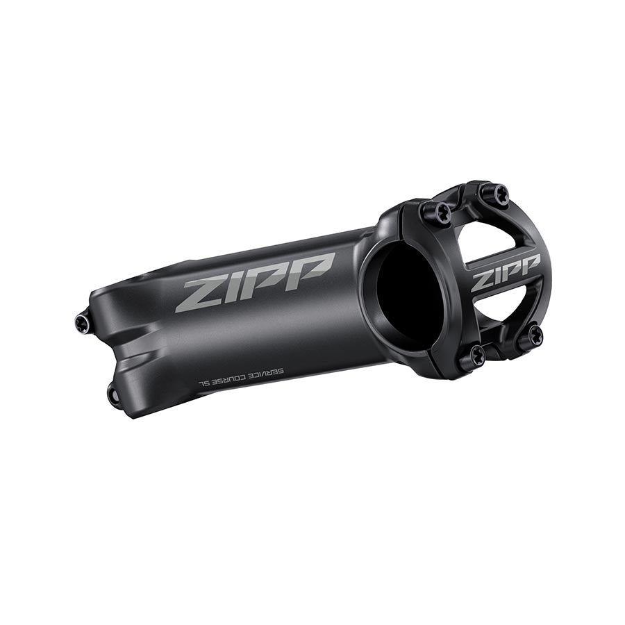 Zipp, Service Course SL, Stem, Diameter: 31.8mm, Length: 80mm, Steerer: 1-1/8'', 6°, Black