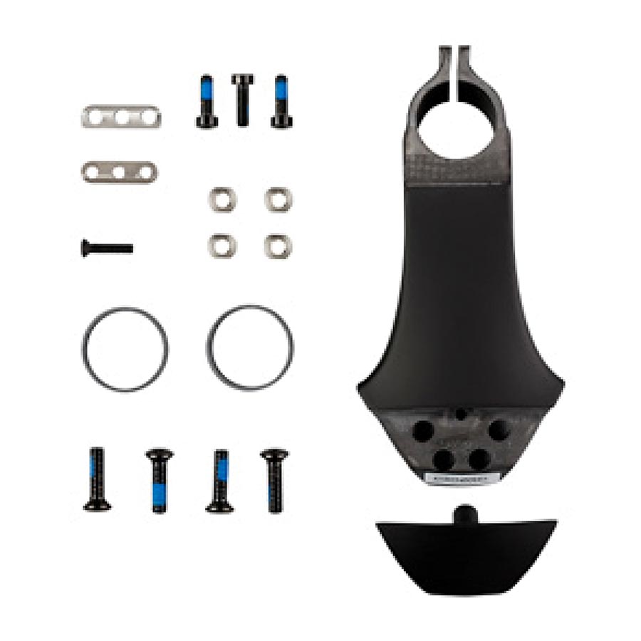 Look, Combo Aero, Stem, Length: 130mm, Steerer: 1-1/8'', ±7°, Black