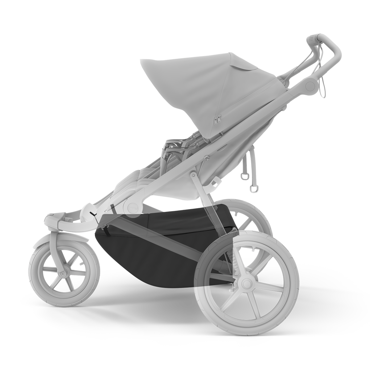 Thule Urban Glide double stroller extended cargo basket